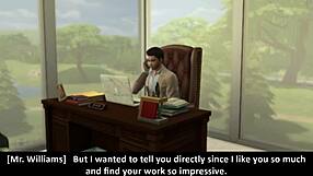 Girl Next Door's Big Tits Exposed In Sims 4 Adultery