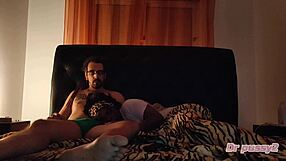 ebony roommate invites for movie but craves monster cock