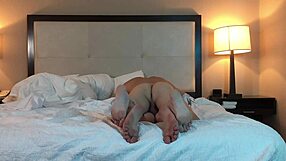 Is this hot tatted petite teen getting fucked hardcore by a rough guy?