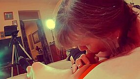 Granny Nun Mary Carmen Deepthroats and Sucks Cock Hard