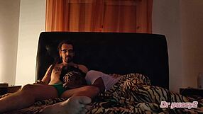 ebony roommate invites for movie but craves monster cock