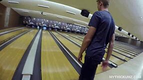Busty Blonde's Big Ass Pounded With Monster Cock After Bowling Game