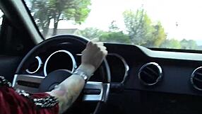 Helli Hellfire Looks Up As She Takes College Load On Her Tongue