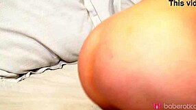 solo blonde valeria fuentes masturbates with dildo in 4k