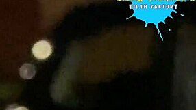 Cracky the slut fucks outdoors hard!