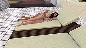 feeling the intense passion in this hot threesome group encounter, hearts racing with desire and connection