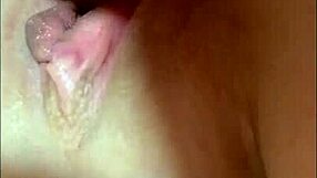 close-up step sister licks her brother's member