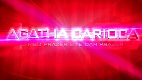 agatha carioca teasing with her big tits while her man is at work