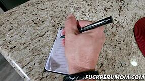 Reagan Foxx Bends Over for Stepson’s Hard Pounding!