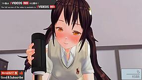 This japanese hentai anime jerk off instruction is perfect with earphones