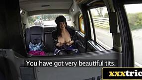 can this sweet spanish milf resist fucking the famous london cabbie?