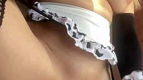 Woman Fucks Herself With Favorite Dildo.