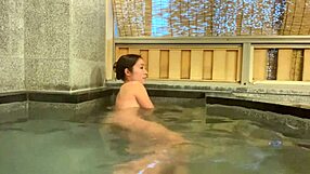 Let's Wash Your Body Together in Hot Japanese Spring