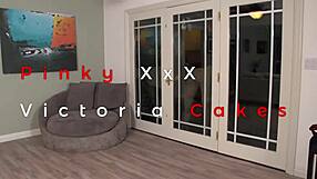 Victoria Cakes and Pinky XXX deepthroat Jovan Jordan's big black cock!