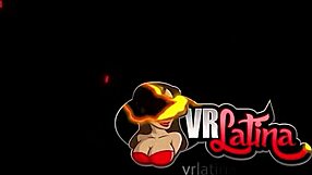 I fuck big tits latina in VR reality