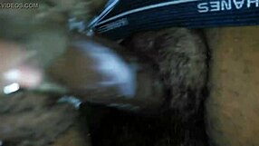 Wife's pussy becomes creamy after receiving a deep creampie