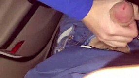 Unprotected Public Sex In Car With Sexy Stranger BLOWJOB In Parking Lot