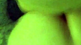 This sexy redhead with a big ass is taking daddy's dick so eagerly