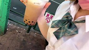 Part1 Hina 18 Wild Japanese Babe in Hardcore Homemade Action