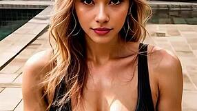 Nixie Pearl Strips Down Fast!