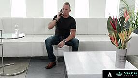 nuru massage with busty blonde luna star getting wet pussy fucked