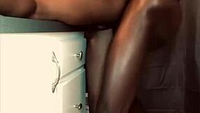 Rough encounter in the bathroom