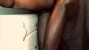 Rough encounter in the bathroom