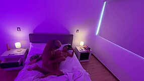 Stepmom Shares Bed For Anal Sex Behind Scenes