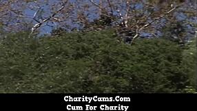 I watch Charity Cams as PAWG babe rides huge BBC deep