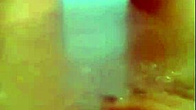 relaxing hot shower in the bathroom with warm water