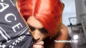 we had a fun threesome with italian and jordanian friends ms redx, ltee the motivator, musa phoenix