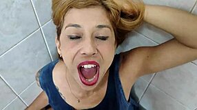 latina whore gets piss fuck and cumshot