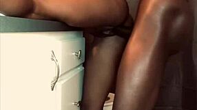 Rough encounter in the bathroom