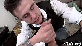 Homosexual males engage in raw sex acts