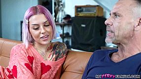 i fucked her stepdaughetr sideways, and she wants more of my big cock