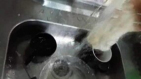 In this food fetish video, the poor guy demonstrates making a hot dog while bent over in doggystyle. He incorporates rough play for added excitement.