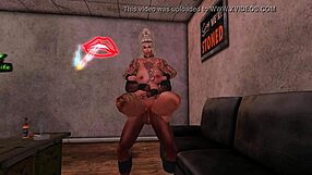 blonde cougar engages in random anal acts on sofa with big black cock