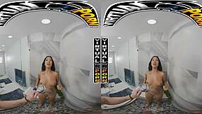 black stepsister ameena green wants your cock in virtual porn.