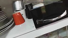 In this food fetish video, the poor guy demonstrates making a hot dog while bent over in doggystyle. He incorporates rough play for added excitement.