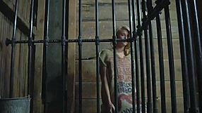 Bonded sub gets whipped in dungeon by master