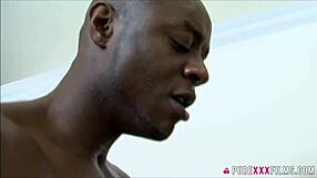 tattooed beauty sucks and fucks black cock