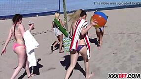 Spring Break Teens Share Monster Cock In Bisexual Group Fun