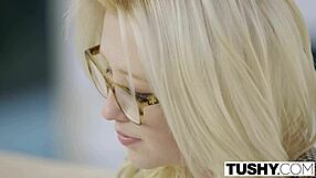 blonde babe samantha rone tries first anal