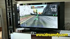 Naked Jo Masturbates In Pole Position