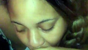 Black Chick Blowjob Tease