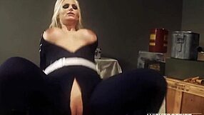 Phoenix marie in parody cumshot scene