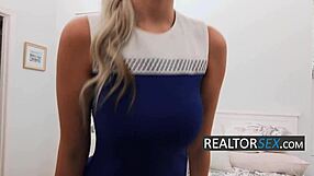 Business woman delivers cum on ass warming ceremony after house purchase