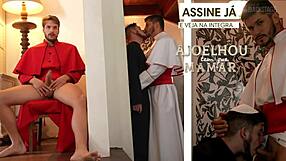 Peralta Kneels And Sucks Cock In Backroom!