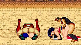 Kim Dong Hwan battles Wonder Woman in hentai clash