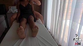 She whispered, 'Massage me deeper, therapist'